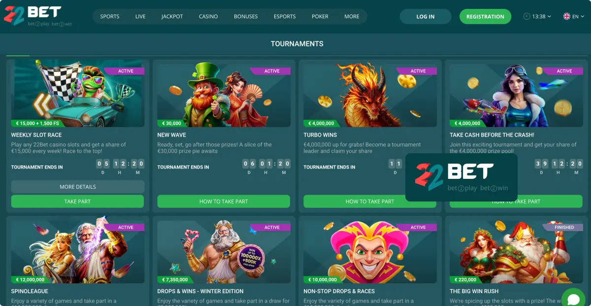 22Bet Tragamonedas de Casino 22Bet Tragamonedas de Casino